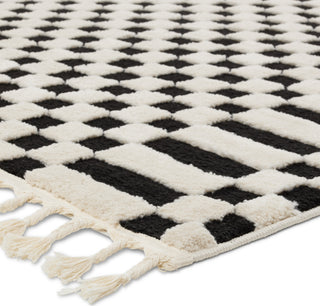 Jaipur Living Jaida Casa JID10 Cream/Black Area Rug by Vibe