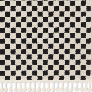 Jaipur Living Jaida Casa JID10 Cream/Black Area Rug by Vibe