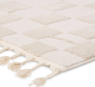 Jaipur Living Jaida Kohar JID12 Cream/Beige Area Rug by Vibe