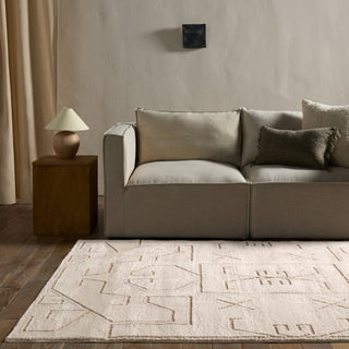 Jaipur Living Jaida Cree JID14 Ivory/Beige Area Rug by Label J Lifestyle Image