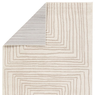 Jaipur Living Jaida Fantana JID15 Ivory/Beige Area Rug by Label J Backing Image