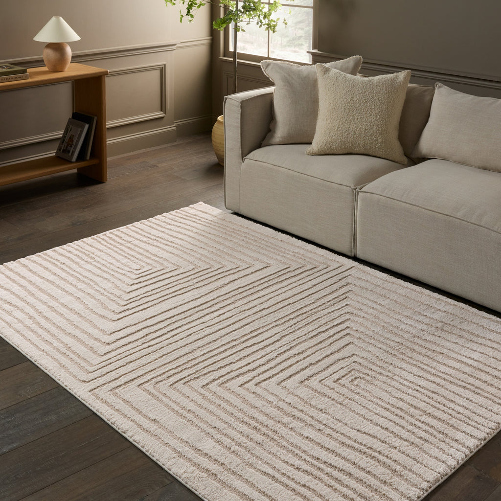 Jaipur Living Jaida Fantana JID15 Ivory/Beige Area Rug by Label J main image