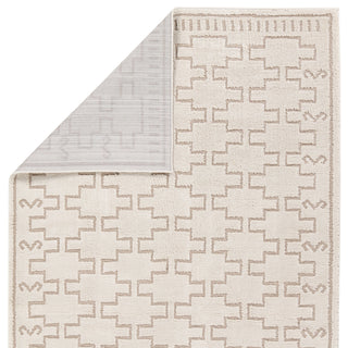 Jaipur Living Jaida Dawson JID16 Ivory/Beige Area Rug by Label J Backing Image