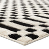 Jaipur Living Jaida Casa JID23 Ivory/Black Area Rug by Label J Corner Image
