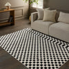 Jaipur Living Jaida Casa JID23 Ivory/Black Area Rug by Label J main image