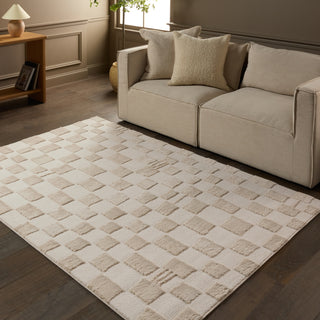 Jaipur Living Jaida Kohar JID25 Ivory/Tan Area Rug by Label J main image