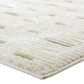 Jaipur Living Jaida Verdant JID29 Ivory Machine Washable Area Rug by Label J Corner Image