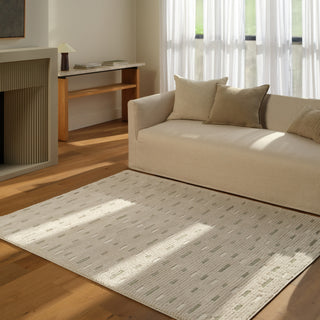 Jaipur Living Jaida Verdant JID29 Ivory Machine Washable Area Rug by Label J Main Image