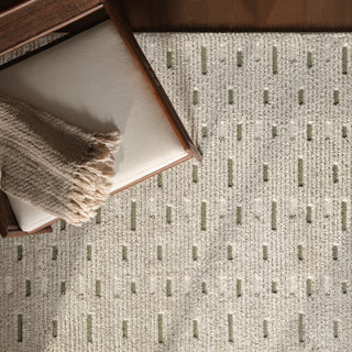 Jaipur Living Jaida Verdant JID29 Ivory Machine Washable Area Rug by Label J Main Image