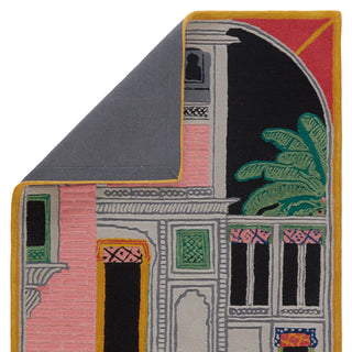 Jaipur Living Wunderkammer JWK05 Area Rug by Matteo Cibic Backing Image