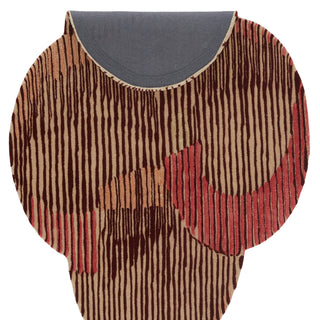 Jaipur Living Wunderkammer JWK07 Area Rug by Matteo Cibic Backing Image