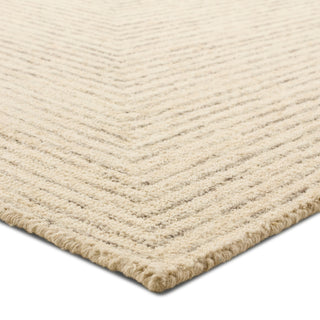 Jaipur Living Kafes Knox KAF01 White/Tan Area Rug Corner Image