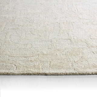 Jaipur Living Kafes Amine KAF03 Ivory / White Area Rug Edge