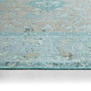 Jaipur Living Kai Alessia KAI02 Aqua/Beige Area Rug Backing Image