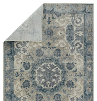 Jaipur Living Kai Modify KAI07 Blue/Light Gray Area Rug Backing Image