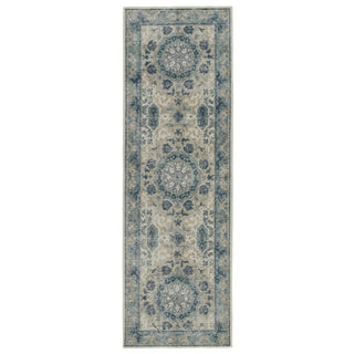 Jaipur Living Kai Modify KAI07 Blue/Light Gray Area Rug Runner Image