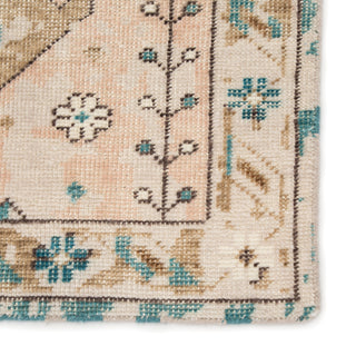Jaipur Living Kai Pathos KAI09 Pink/Blue Area Rug Detail Image
