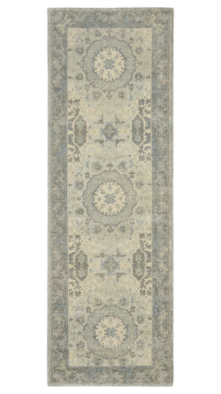 Jaipur Living Kai Modify KAI12 Sage/Light Blue Area Rug Runner Image