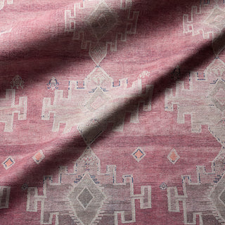 Jaipur Living Kairos Evadne KAR04 Pink/Blue Area Rug by Vibe Lifestyle Image Feature