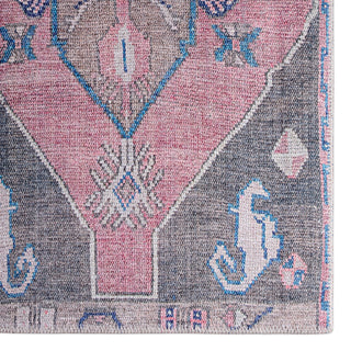 Jaipur Living Kairos Lani KAR06 Pink/Blue Area Rug by Vibe Detail Image