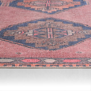 Jaipur Living Kairos Mirta KAR07 Pink/Blue Area Rug by Vibe Backing Image