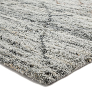 Jaipur Living Kasbah Kenzi KAS01 Gray/Brown Area Rug Corner Image
