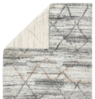 Jaipur Living Kasbah Kenzi KAS01 Gray/Brown Area Rug Backing Image