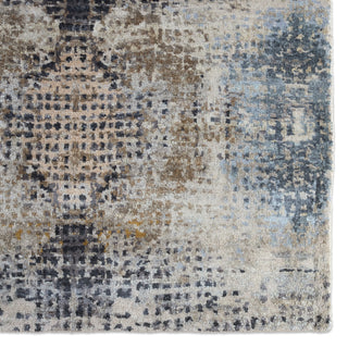 Jaipur Living Kaleida Lucida KDK01 Beige/Light Blue Area Rug Detail Image