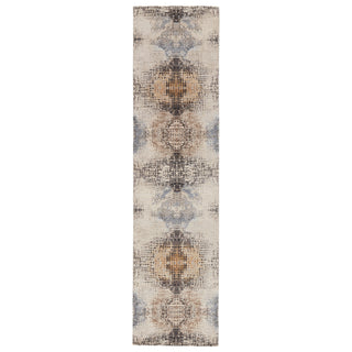 Jaipur Living Kaleida Lucida KDK01 Beige/Light Blue Area Rug Runner Image
