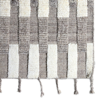 Jaipur Living Keoka Izza KEO06 Cream/Taupe Area Rug Detail Image