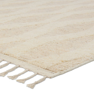 Jaipur Living Keoka Ela KEO07 Cream Area Rug Corner Image