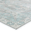 Jaipur Living Keyara By Issa KNC01 Light Blue/Light Gray Area Rug Nikki Chu Corner Image