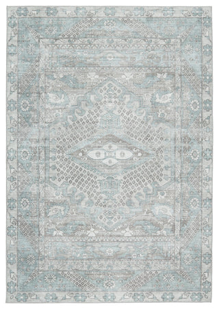 Jaipur Living Keyara By Issa KNC01 Light Blue/Light Gray Area Rug Nikki Chu main image