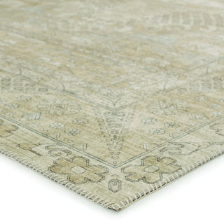 Jaipur Living Keyara By Issa KNC03 Light Taupe/Gray Area Rug Nikki Chu Corner Image
