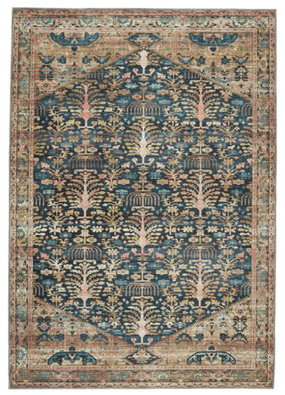 Jaipur Living Keyara By Jayven KNC04 Blue/Tan Area Rug Nikki Chu main image