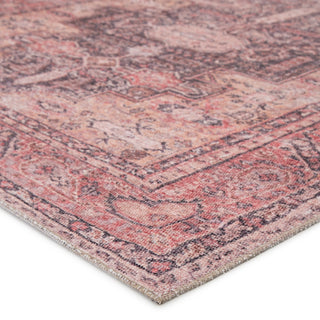 Jaipur Living Kindred Cosima KND06 Pink/Dark Purple Area Rug Corner Image