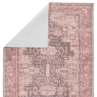 Jaipur Living Kindred Cosima KND06 Pink/Dark Purple Area Rug Backing Image