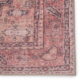 Jaipur Living Kindred Cosima KND06 Pink/Dark Purple Area Rug Detail Image