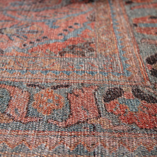 Jaipur Living Kindred Pippa KND07 Pink/Light Blue Area Rug Weave Closeup