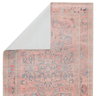 Jaipur Living Kindred Pippa KND07 Pink/Light Blue Area Rug Backing Image