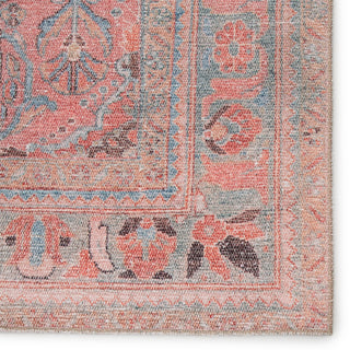 Jaipur Living Kindred Pippa KND07 Pink/Light Blue Area Rug Detail Image