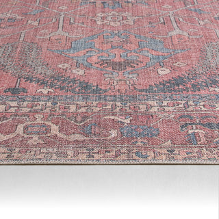 Jaipur Living Kindred Galina KND08 Red/Blue Area Rug Backing Image