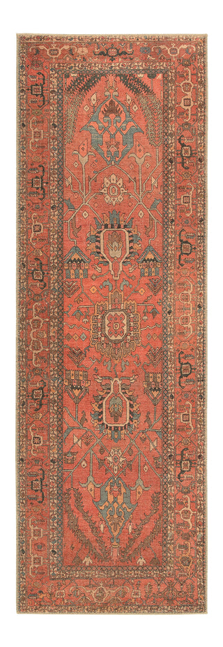 Jaipur Living Kindred Galina KND08 Red/Blue Area Rug Runner Image