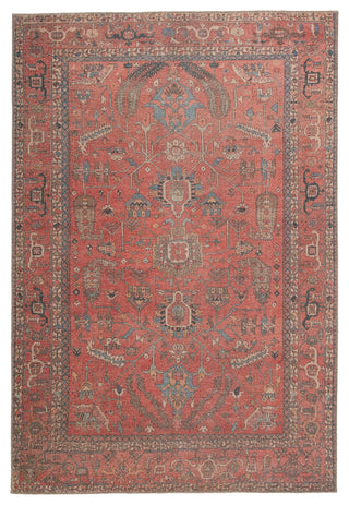 Jaipur Living Kindred Galina KND08 Red/Blue Area Rug Main Image