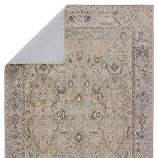 Jaipur Living Kindred Avin KND09 Green/Blue Area Rug Backing Image
