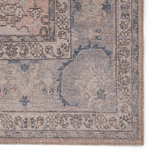 Jaipur Living Kindred Kadin KND10 Pink/Blue Area Rug Detail Image