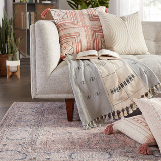 Jaipur Living Kindred Kadin KND10 Pink/Blue Area Rug Main Image