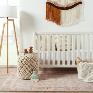 Jaipur Living Kindred Avin KND11 Blush/Cream Area Rug Lifestyle Image