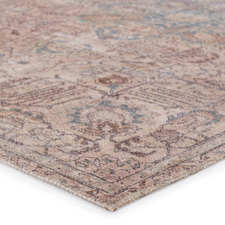 Jaipur Living Kindred Parisa KND14 Light Blue/Light Tan Area Rug Corner Image