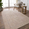 Jaipur Living Kindred Josephine KND17 Beige/Light Blue Area Rug Lifestyle Image Feature